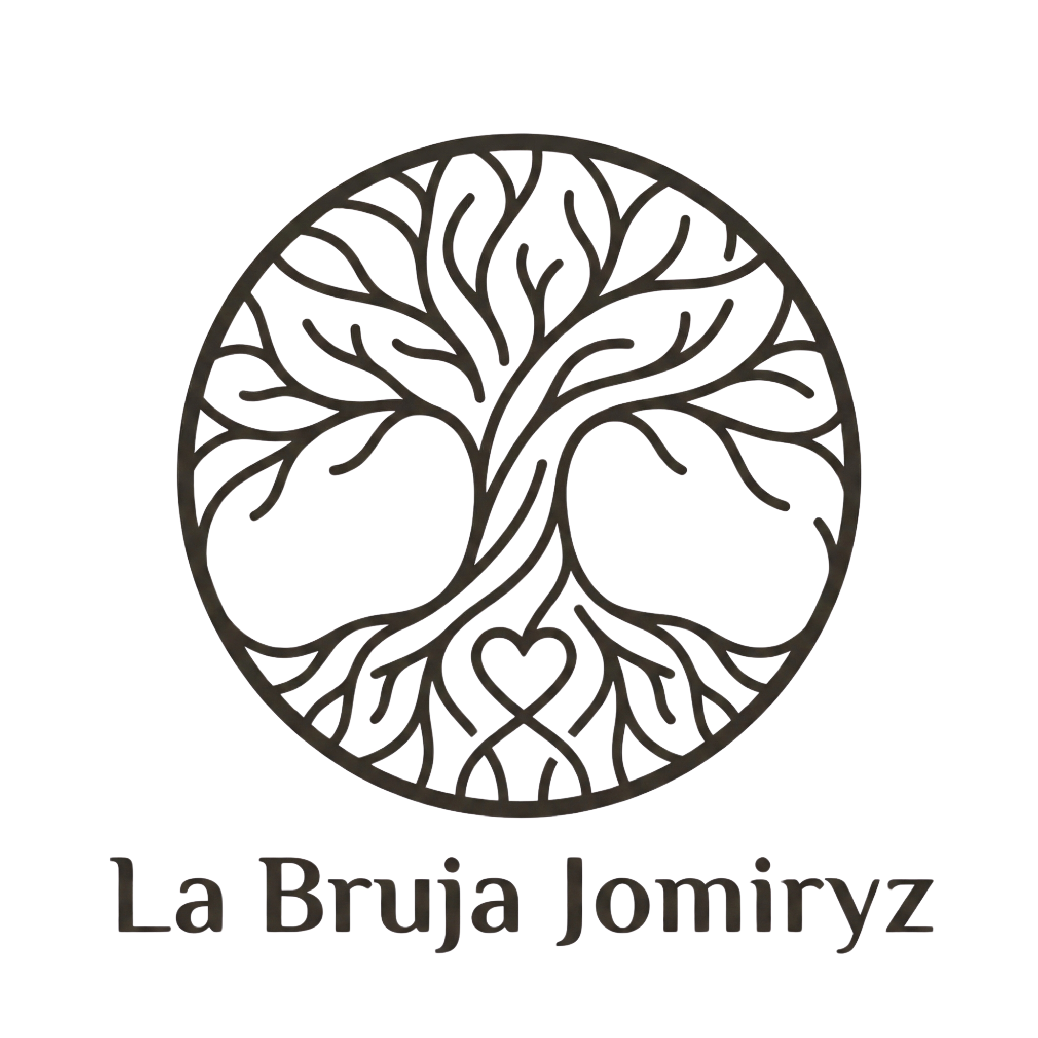 La Bruja Jomiryz Tree Logo